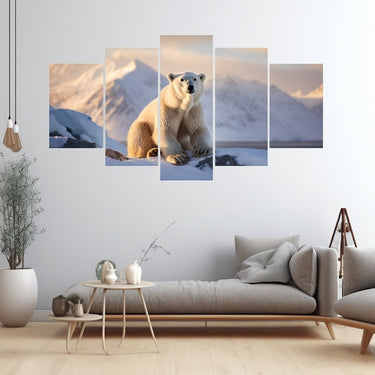 Polar Bear Canvas Wall Art